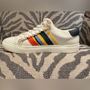 Tory Burch Sport Striped Sneakers Size 8.5